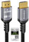 Sniokco 10K 8K Cavo HDMI 2.1 48Gbps 0.5 Metri, Certificato Ultra Alta Velocità Cavi HDMI® 0.01ms 4K 240Hz 165Hz 120Hz 8K 60Hz eARC Netflix HDCP 2.3 2.2 DTS:X HDR10+ TV Monitor Proiettore X-box