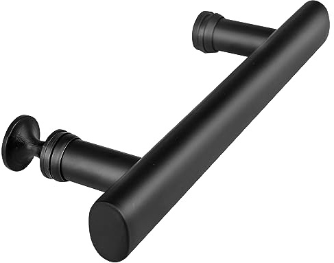 Cokritsm 145mm Mittenabstand Duschkabinen Griff Schwarz Edelstahl