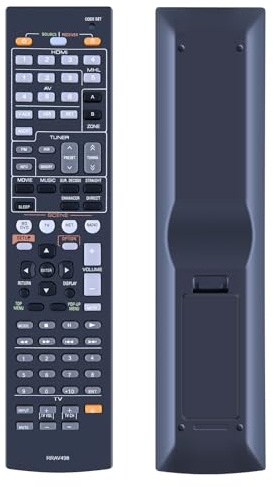 rav498 Replacement Remote Control for Yamaha AV Audio Receiver Compatible with RAV293 RAV331 RAV334 RAV336 RAV432 RAV434 RAV435 RAV436 RAV463 RAV491 RAV494 RAV498 RAV499