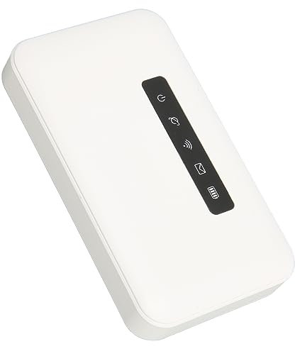 4G Mobiler WiFi-Hotspot, 4G LTE Mobiler WiFi-Router mit SIM-Karten-Slot, 2600mAh Tragbares WiFi Modem Unterstützung 32 Benutzer, für Benutzer von Geschäfts Autos