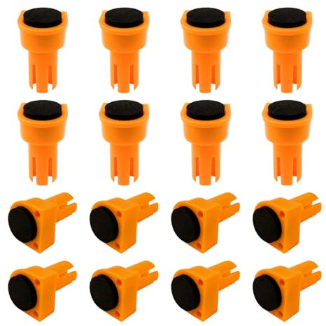 16 Pcs Bench Dogs for Woodworking, Workbench Positioning Planing Plug Fit for 19mm/20mm Dog Hole (19 MM)