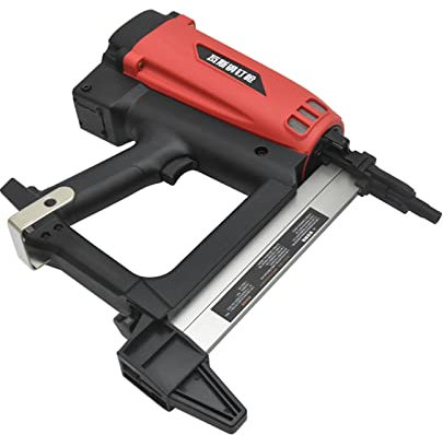 Pistola de clavos neumática WSQ-01, pistola de clavos con batería de litio recargable, pistola de clavos de acero for carpintería hidroeléctrica, grapadora, pistola de clavos eléctrica Fácil de usar p