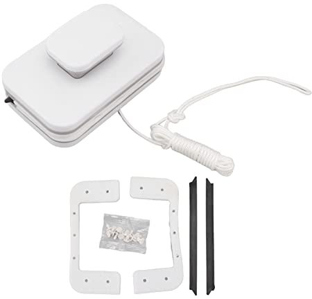 Nettoyeur de Vitres Magnétique, Outil Double Face Haute efficacité pour Le Nettoyage des Vitres Domestiques, Grande Poignée