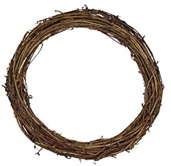 IMIKEYA 10pcs Rattan Kranz 10cm Reben Zweig Kranz Getrocknete Rattan für Weihnachten Decor Foto Requisiten