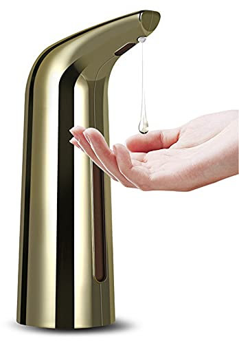 Automatischer Seifenspender, 400 Ml Infrarotsensor Persönlicher Pflegespender mit Sichtbarem Fenster für Liquid Lotion Shampoo Badezimmer Küche Hotel