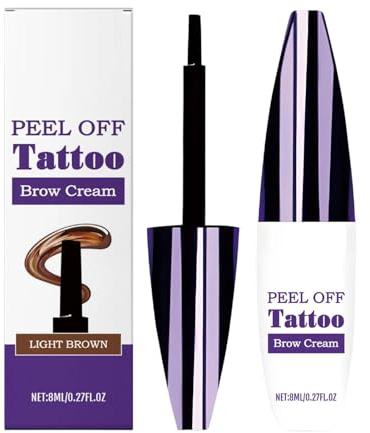 Matita Per Sopracciglia Liquida A Strappo, Tinta In Gel Per Sopracciglia Peel Off, Tinta Per Sopracciglia Waterproof E Definite, Facile Precisione, Delicata Sulla Pelle, 8 Ml, Per La Colorazione Delle