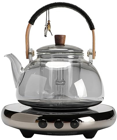Stufa in ceramica elettrica intelligente Pannello microcristallino Impermeabile a prova di esplosione Protezione di spegnimento automatica Conservazione del calore