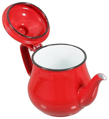 GAOJUNAN Théière et Service Bouilloire en émail, Bouilloire à Eau Chaude, théière Chinoise, cafetière Turque, thé Thé en Vrac