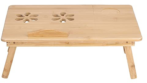 UMDHAIYI Multifunktionellt hopfällbart laptopbord justerbar laptophållare studieskrivbord för hem (M)