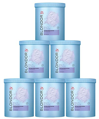 6x Wella Blondor Blondierung Blondierpulver je 800 g = 4800 g