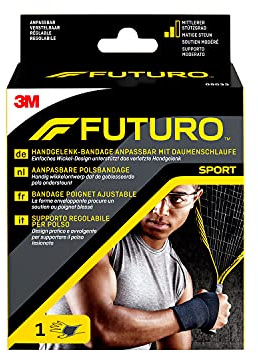 FUTURO Bandage De Poignet 09033, Réglable SPORT (11.4-24.1 cm)