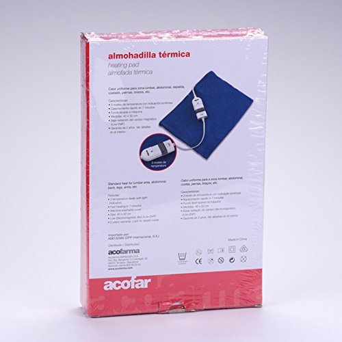ALMOHADILLA ELECTRICA ACOFAR 32X40