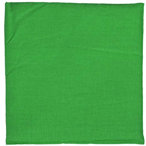 Cojín de huesos de cereza (19 x 19 cm), color verde