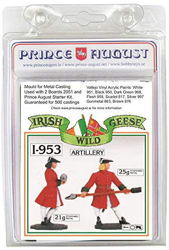Prince August Hobby Gießform – Irische Wilde Gänse tragen rund und Rute