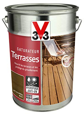 V33 Saturateur terrasses classique, Ipé du Brésil 5 L