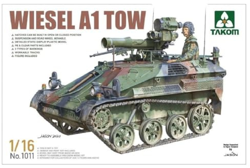 TAKOM - Wiesel A1 Tow aus Kunststoff, Maßstab 1:16 TKO1011