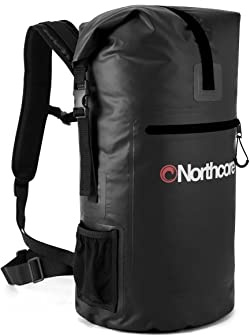 Northcore 2024 30L Wasserdichter Haul-Rucksack N30LWHBP - Black