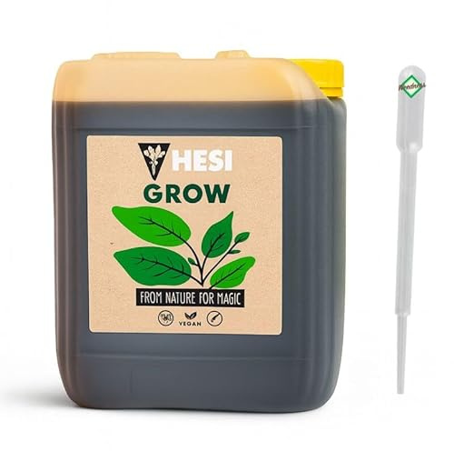 Weedness Hesi Bio Grow 5 Liter Wachstumsphase - Grow Dünger Naturdünger Zimmerpflanzen Flüssig Organischer