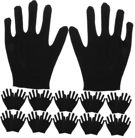 DOITOOL 12paare Baumwollhandschuhe Für Und Arbeit Für Reinigungs Und Industriearbeiten Schutz Vor Verletzungen