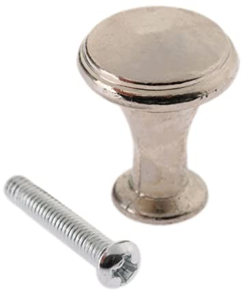 QQYDZSW Barschrankgriffe, Schubladengriffe, 4 Stück, 20 x 25 mm, dekorativer Mini-A-Box-Schubladenschrank, Türgriff, runder Schrank, Möbelgriffe, Möbelbeschläge, Silber (Farbe: Silber)(Farbe:Silver)