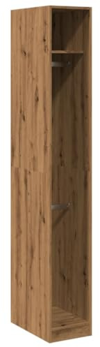 vidaXL Kleiderschrank Artisan-Eiche 30x50x200 cm Holzwerkstoff