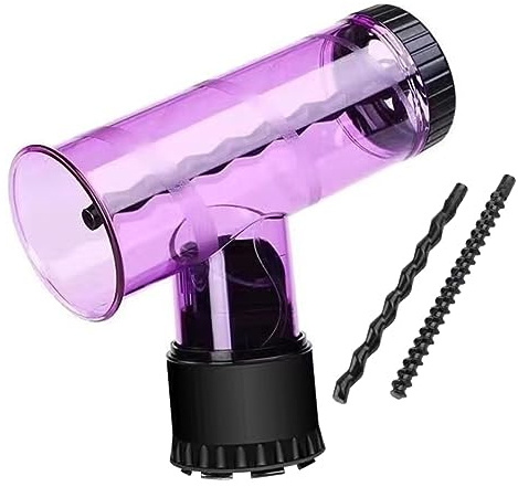 TOVINANNA Haardiffusor Aufsatz für Haartrockner Locken und Lockere Wellen PC Passend für Föhne Einfach zu Montieren und Entfernen