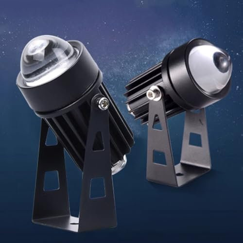 Faretti a LED 111V-240V - Faretto a LED con Fascio Luminoso, faretto a LED da 5 W, faretto a Fascio Stretto, Lampada da Parete Impermeabile per Esterni IP65, Illuminazione paesaggistica, per