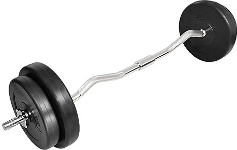 LAPOOH Langhantel Curlstange 30kg Set Hantel Scheiben, Hanteln Set, Kurzhanteln, Dumbbells, Hantelset, Kraftraining, Strength Training Equipment, Gewichte Set