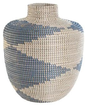 Vase Seagrass, 40 x 40 x 48 cm, Naturel