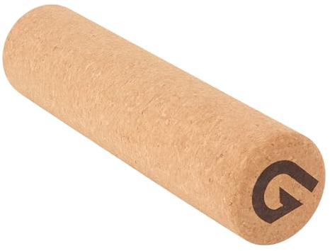 GLORY BOARDS® Rodillo de corcho para entrenamiento de yoga y fascia, rodillo de corcho, rodillo de masaje