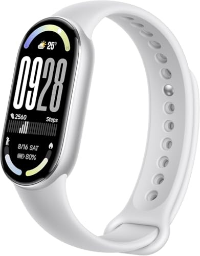 Xiaomi Smart Band 10 Grau | Smart-Armband mit AMOLED-Display 4,3 cm (1,72 Zoll) HD | Sportuhr mit 150+ Modi, Schlafüberwachung und Herzfrequenzüberwachung | wasserdicht und Lange Akkulaufzeit