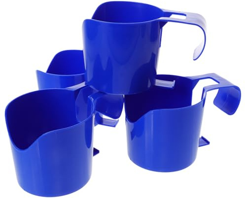 Yardenfun 4piezas Portavasos para Piscina De Plástico Gancho para Botellas De Agua Accesorios para Piscinas Elevadas para y Terraza