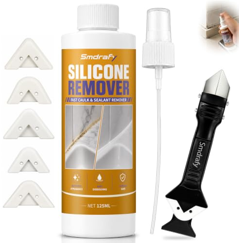 125ml Dissolvant Silicone, Enlever Joint Silicone,Dissolvant Joint Silicone