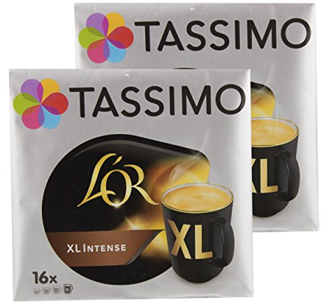 Tassimo Gema Recommended L'Or XL Intense Coffee, 32 T Discs