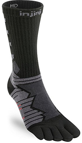 Injinji Ultra Run Crew Obsidian Size : 44-47