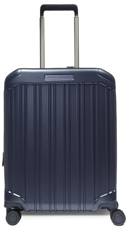 Piquadro PQ-Light - 4-Rollen-Kabinentrolley 55 cm erw. matt Blue