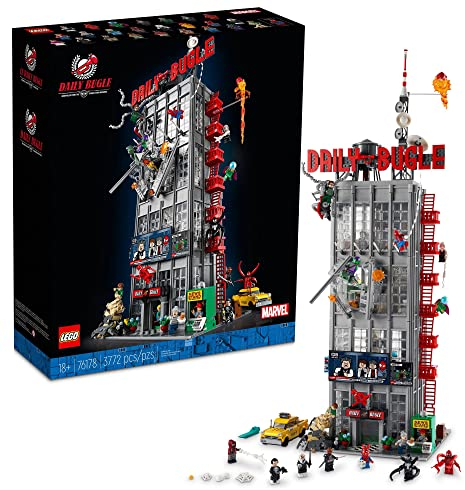 LEGO Marvel Spider-Man Daily Bugle 76178 Building Kit; Collectible Playset Designed with Adult Marvel Fans in Mind (3,772 Pieces)
