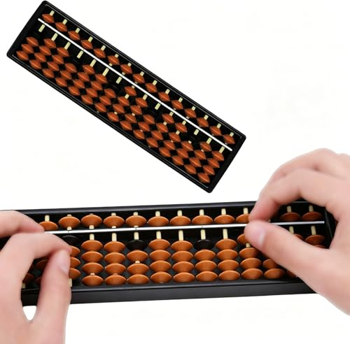 Cutiolly Abacus Chinese,Abacus Mathe,Zbacus Mathematical,Abacus Chinesischen Rechner,Mathematik Berechnungswerkzeug,Berechnen und Rechnen Mathematikunterricht,Nicht für Kinder unter 14 Jahren