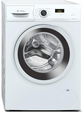 Balay - Lavadora, 7 kg, Carga Frontal, Función Pausa + Carga, Programa Rápido, Programación Diferida, 1200 r.p.m., Blanco, 3TS273BA