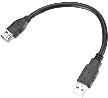 sourcing map Cable adaptador IEEE 1394 de 6 pines hembra a USB macho, 800 Mbps, convertidor de datos para DV, cámara digital, transparente