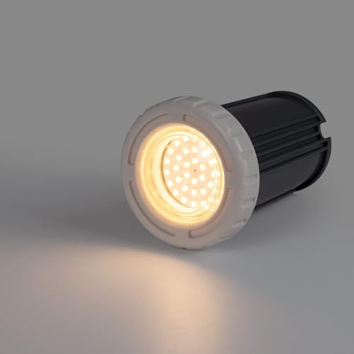 BARCELONA LED LED Poollampa 3W AC12V IP68 Undervattenslampa Ø94mm Varmvit 3000K SMD2835 Poolbelysning Ytmontering för Pool, Jacuzzi, Spa, Fontän, Damm och Trädgård