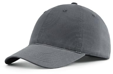 Zylioo Large Heads Soft Crown Ball Cap,Big Stretch 6-Panel Fitted Hats,Non Adjustable Low Profile Cap,Full Closed Caps
