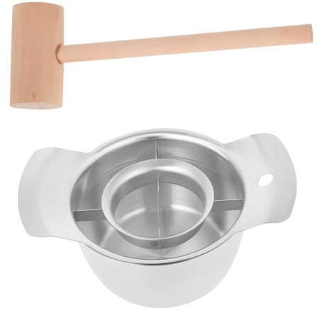 MOTHNUR removedor de semillas de granada Removedor de granada abridor cortador pelador verduras martillo inoxidable. Madera