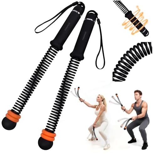 Corde de Combat sans Corde avec Poids réglables, Outil de Fitness Silencieux Facile à Transporter pour la Sculpture Totale du Corps, Le Cardio et la Combustion des Graisses (Noir)