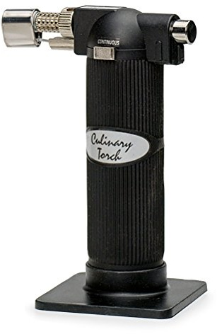 RSVP International Endurance Culinary Collection Kitchen Culinary Torch, Black