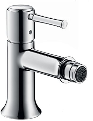 hansgrohe Talis Classic Einhebel-Bidetarmatur mit Zugstangen-Ablaufgarnitur, Chrom