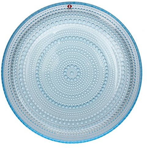 Iittala 1007481 Kastehelmi Teller, Hellblau, 24.8 x 24.8 x 24.8 cm, 1 Einheiten