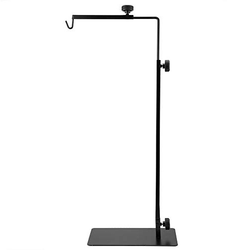 Supporto per Lampada da Terra Supporto per Lampada a Rettile Regolabile Supporto per Lampada in Metallo Supporto per Lampada di Riscaldamento per terrario di Rettile