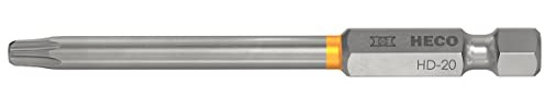 Langbits, HECO-Drive, HD-20, Farbring: orange, im Blister à 3 Stück HD-20