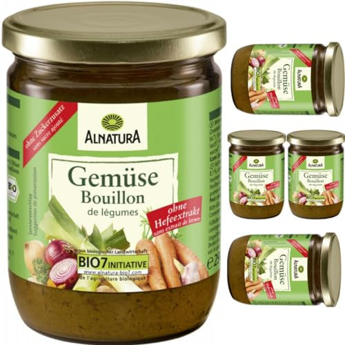 Alnatura Gemüsebouillon ohne Hefeextrakt 290 gramm x 5 STÜCK